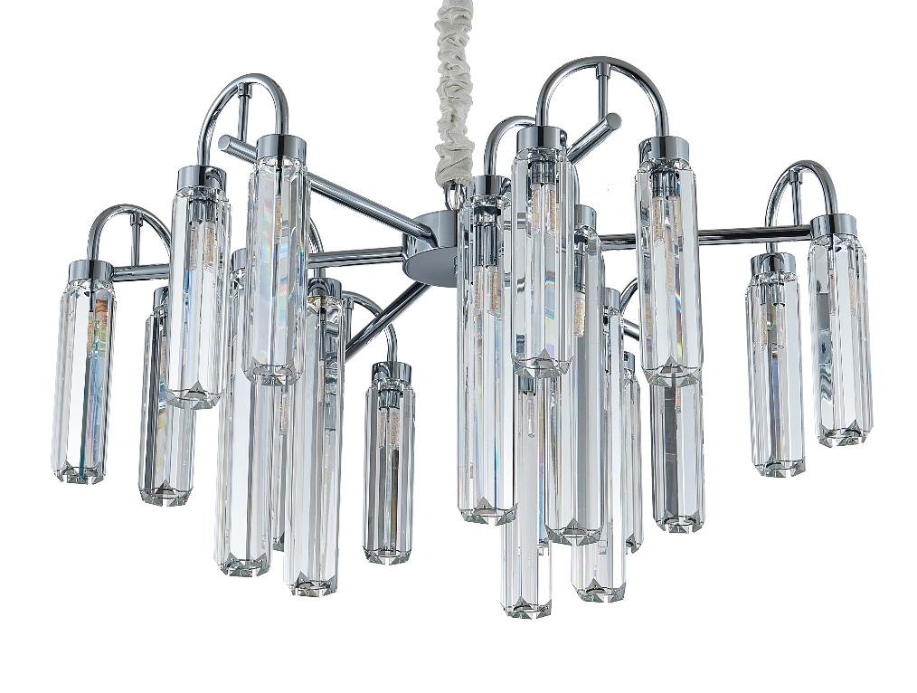 Подвесная люстра Newport Diva 4526+3/C chrome new М0070423 Подвесная люстра Newport Diva 4526+3/C chrome new М0070423