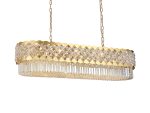 Подвесная люстра Newport Ashley 8300/120 oval gold polished М0070639