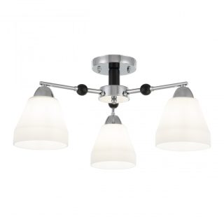 Люстра на штанге Arte Milano Napoli 325119/3 CR+BK