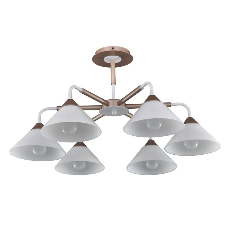 Люстра на штанге Arti Lampadari Ribera E 1.1.6 CW Люстра на штанге Arti Lampadari Ribera E 1.1.6 CW