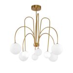Люстра на штанге Delight Collection KG1213P-8 brass