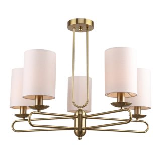 Люстра на штанге Escada Eclipse 10166/5PL Brass