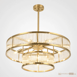 Люстра на штанге ImperiumLoft RH Marais Round Chandelier D80 147903-22