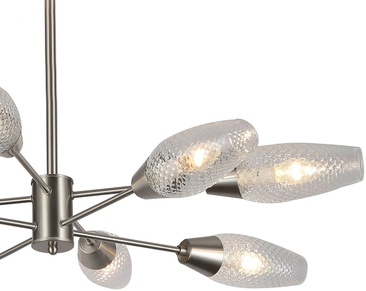 Люстра на штанге Escada Desire 10165/8PL Nickel Люстра на штанге Escada Desire 10165/8PL Nickel