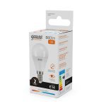 Лампа светодиодная Gauss E14 12W 3000K матовая 53112