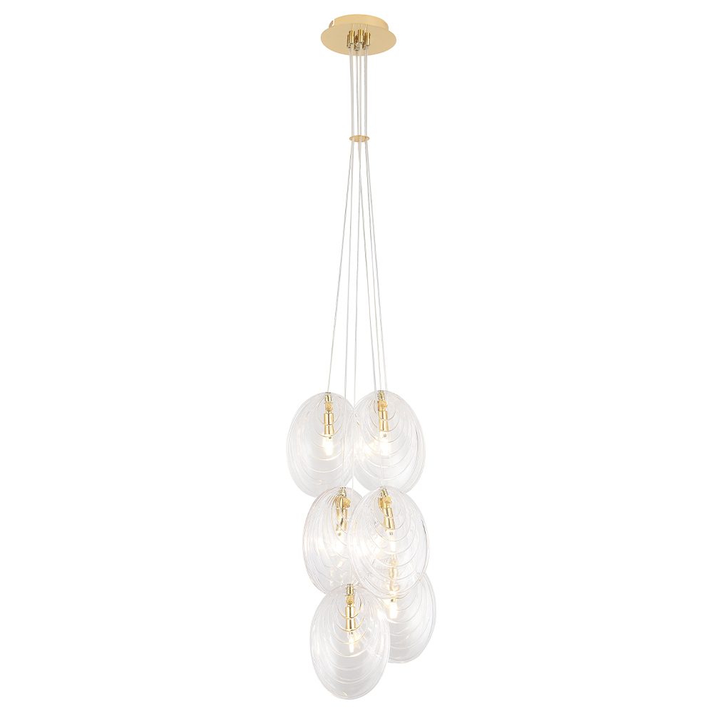 Подвесной светильник Crystal Lux MAR SP6 TRANSPARENTE Подвесной светильник Crystal Lux MAR SP6 TRANSPARENTE