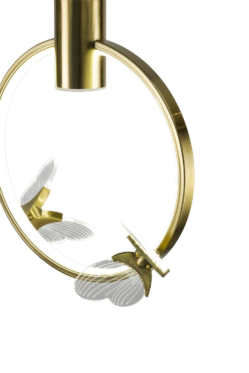 Подвесной светильник AM Group MARIPOSA SP2 POLISHED GOLD Подвесной светильник AM Group MARIPOSA SP2 POLISHED GOLD