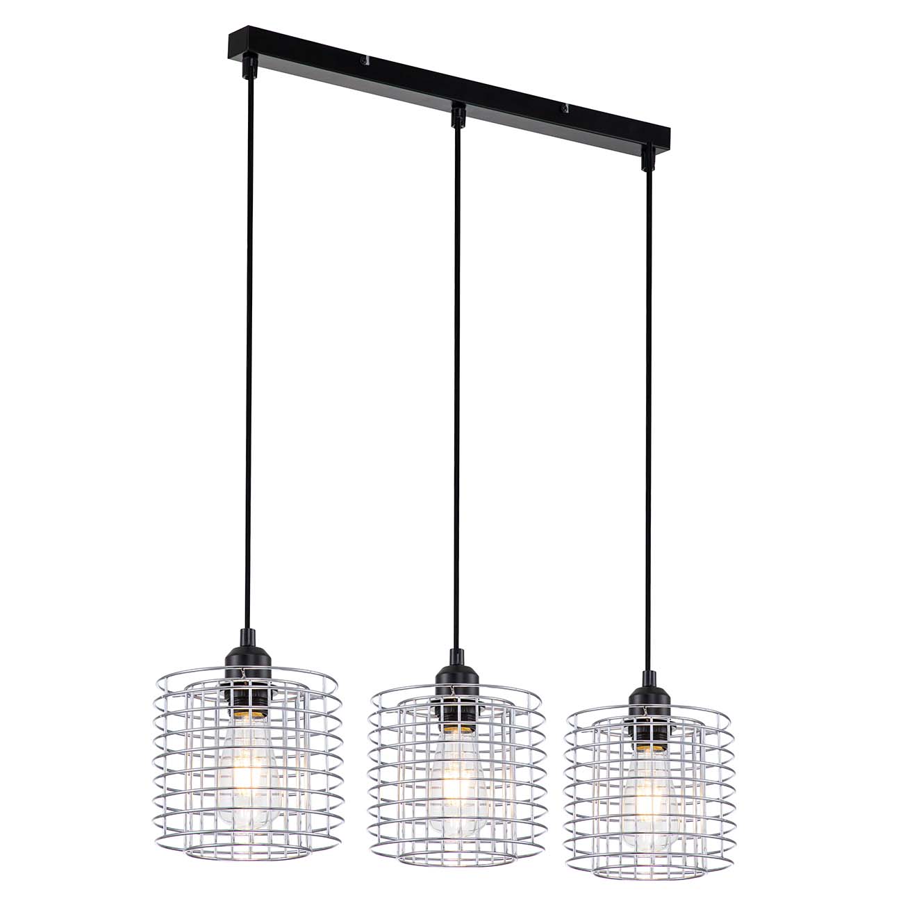 Подвесной светильник Escada Grid 10190/3S Chrome Подвесной светильник Escada Grid 10190/3S Chrome