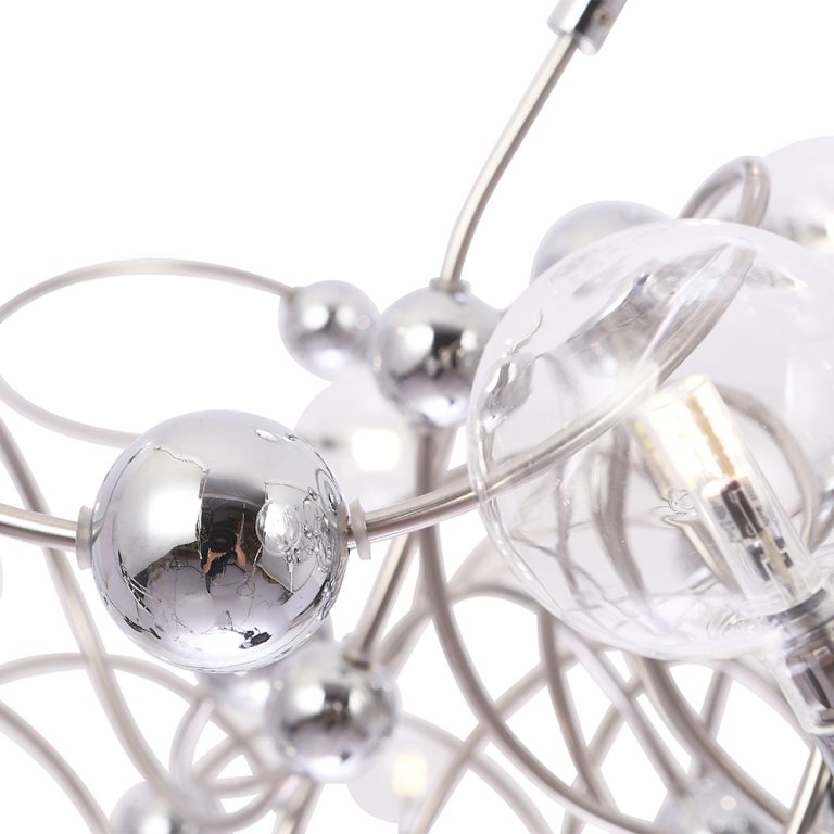 Подвесная люстра Crystal Lux MEDUSA SP30 CHROME