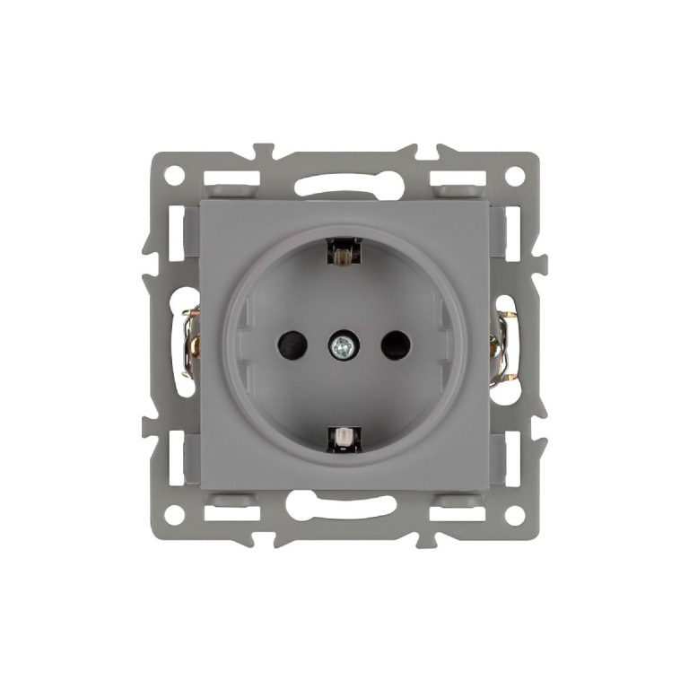 Механизм электрической розетки Arlight SCT-MEU1-PL-GR (250V, 16A) 043732