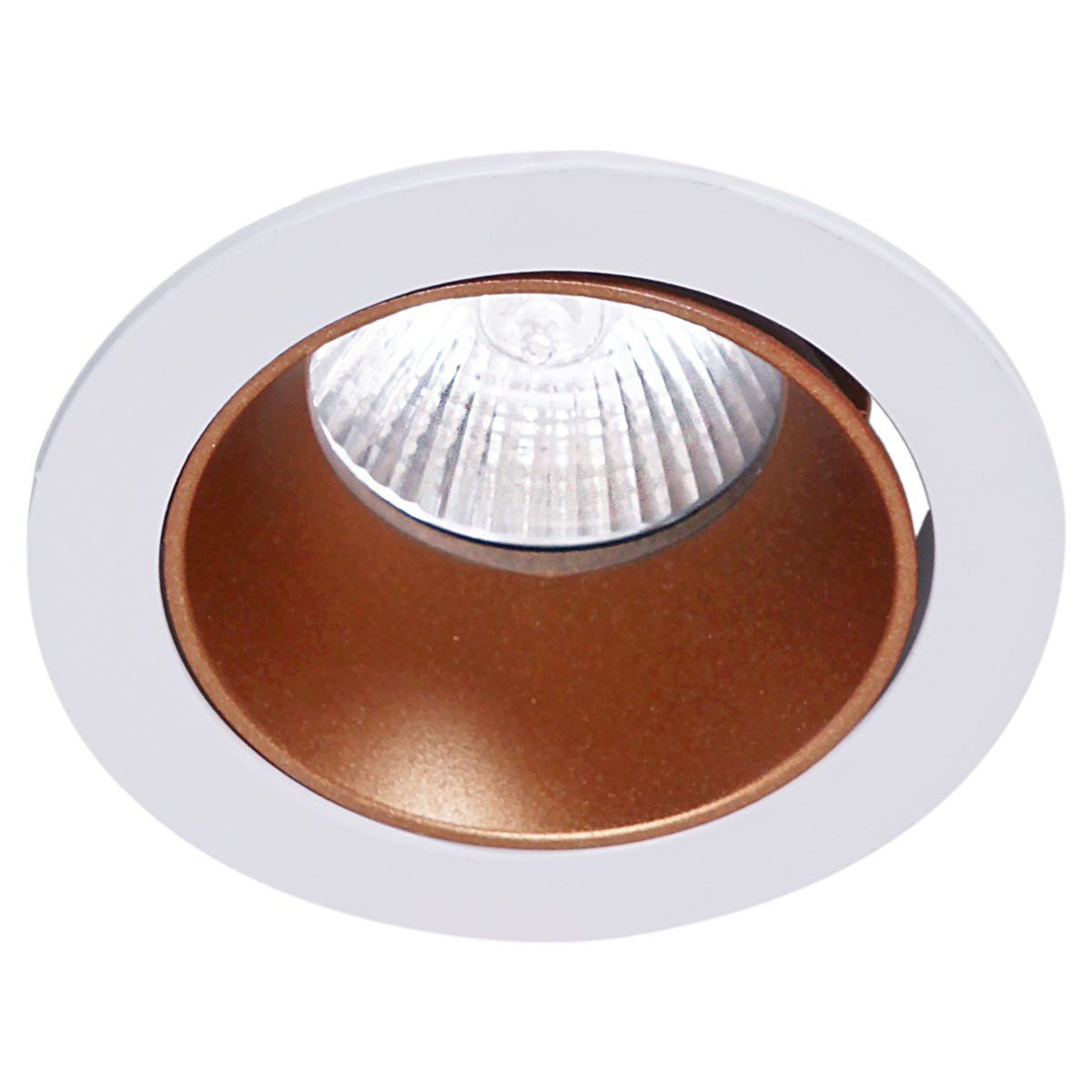 Точечный светильник Reluce 16085-9.0-001PT MR16 WT+ROSE GD Точечный светильник Reluce 16085-9.0-001PT MR16 WT+ROSE GD