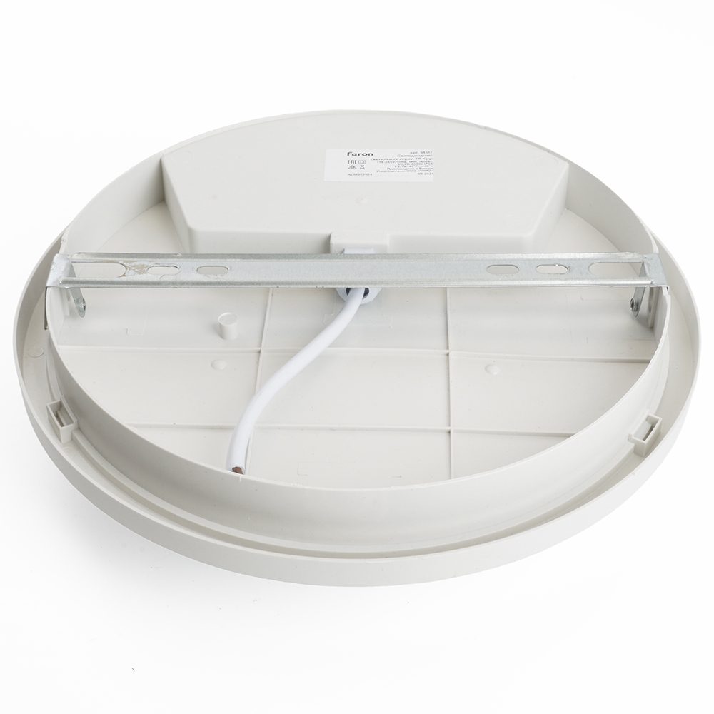 Настенно-потолочный светильник Feron 51513 Светодиодный светильник серии TR ЖКХ Круг 18Вт, 4000К, опал, IP65 Настенно-потолочный светильник Feron 51513 Светодиодный светильник серии TR ЖКХ Круг 18Вт, 4000К, опал, IP65