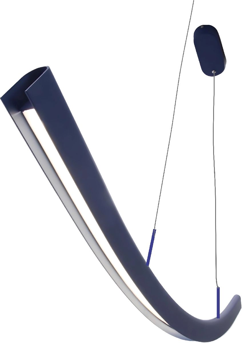 Подвесной светильник Mizi'en Slim MZ31505-1500A-blue Подвесной светильник Mizi'en Slim MZ31505-1500A-blue