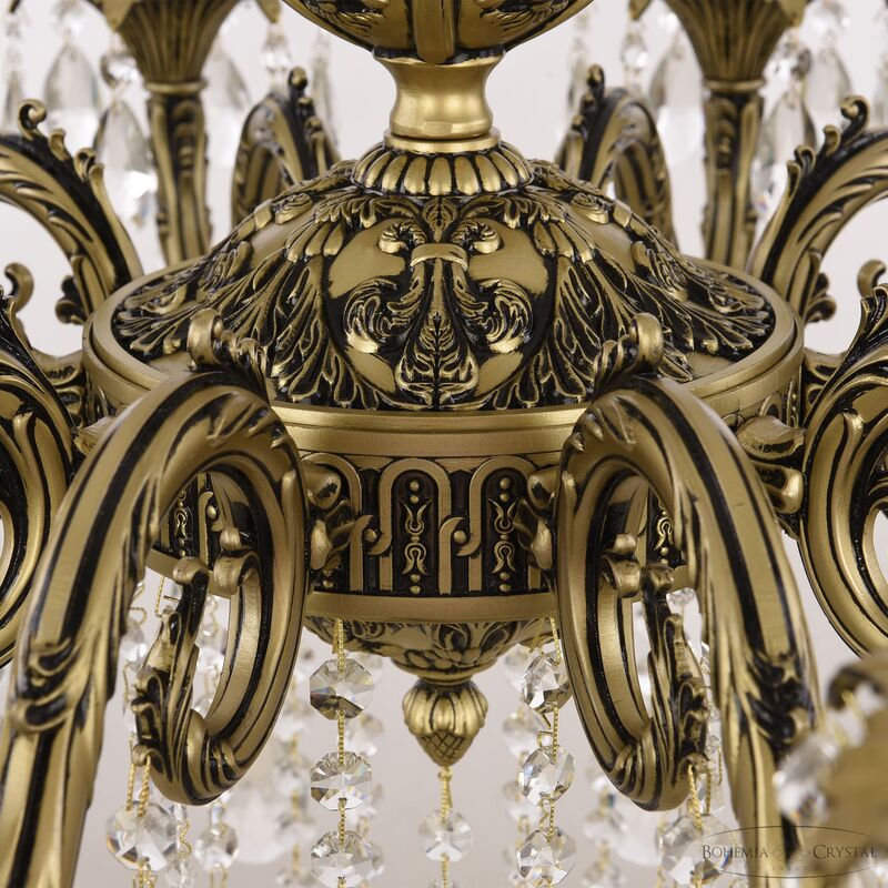 Подвесная люстра Bohemia Ivele Crystal AL79101/10/250 B AGB Подвесная люстра Bohemia Ivele Crystal AL79101/10/250 B AGB