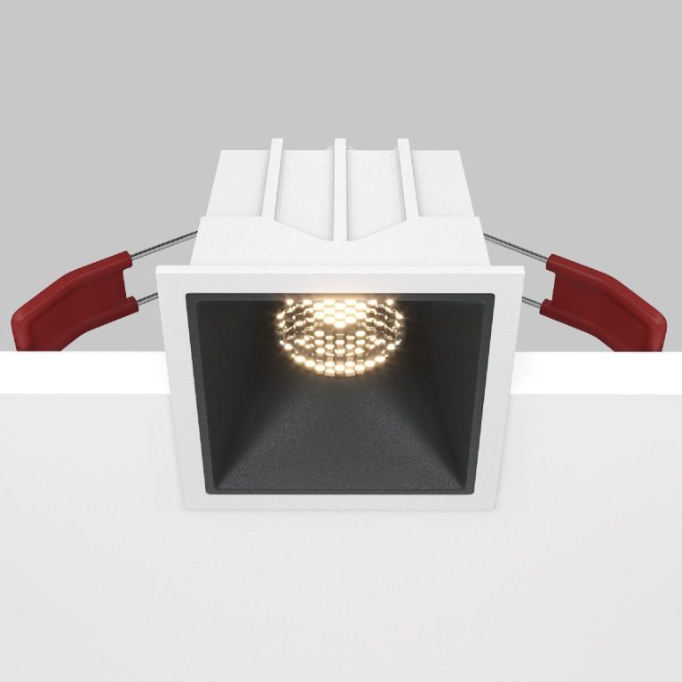 Встраиваемый светильник Maytoni Technical Alfa LED DL043-01-10W3K-SQ-WB
