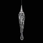 Подвесной светильник Delight Collection Goddess Tears P68009S-1H chrome