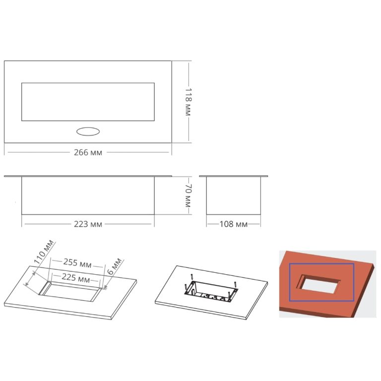 Блок розеток MX-226 (O) (2 секции и 2 USB) Mebax 00-00002606