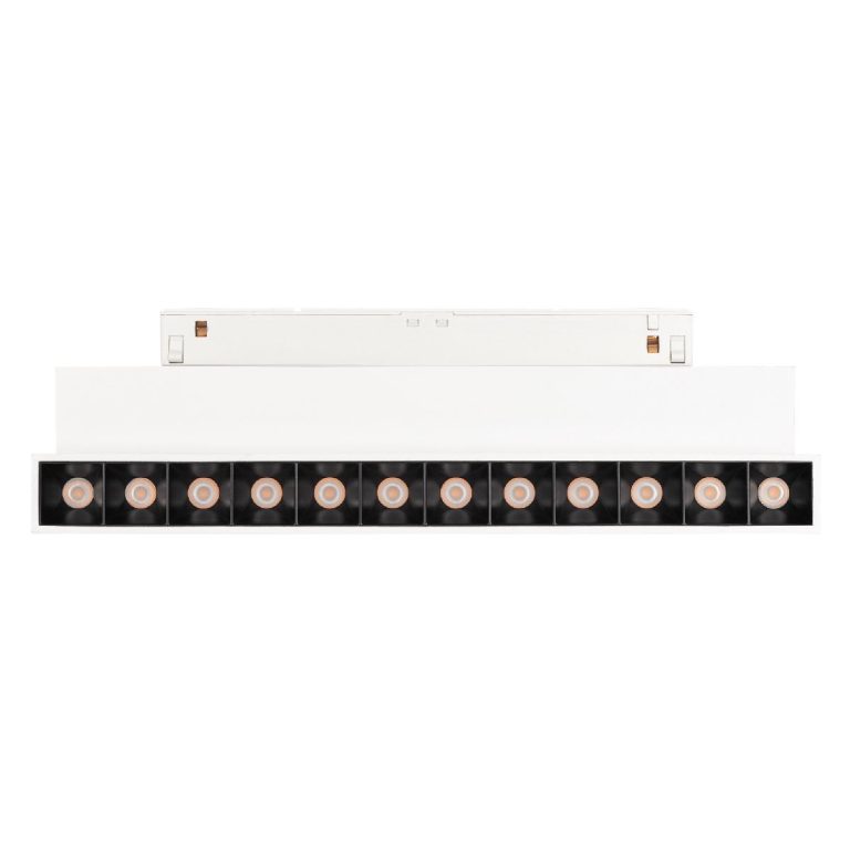 Трековый светильник Arlight MAG-ORIENT-LASER-FOLD-S230-12W Day4000 (WH, 30 deg, 48V) 035864(1)