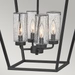 Уличный подвесной светильник Hinkley Alford place QN-ALFORD-PLACE-4P-MB