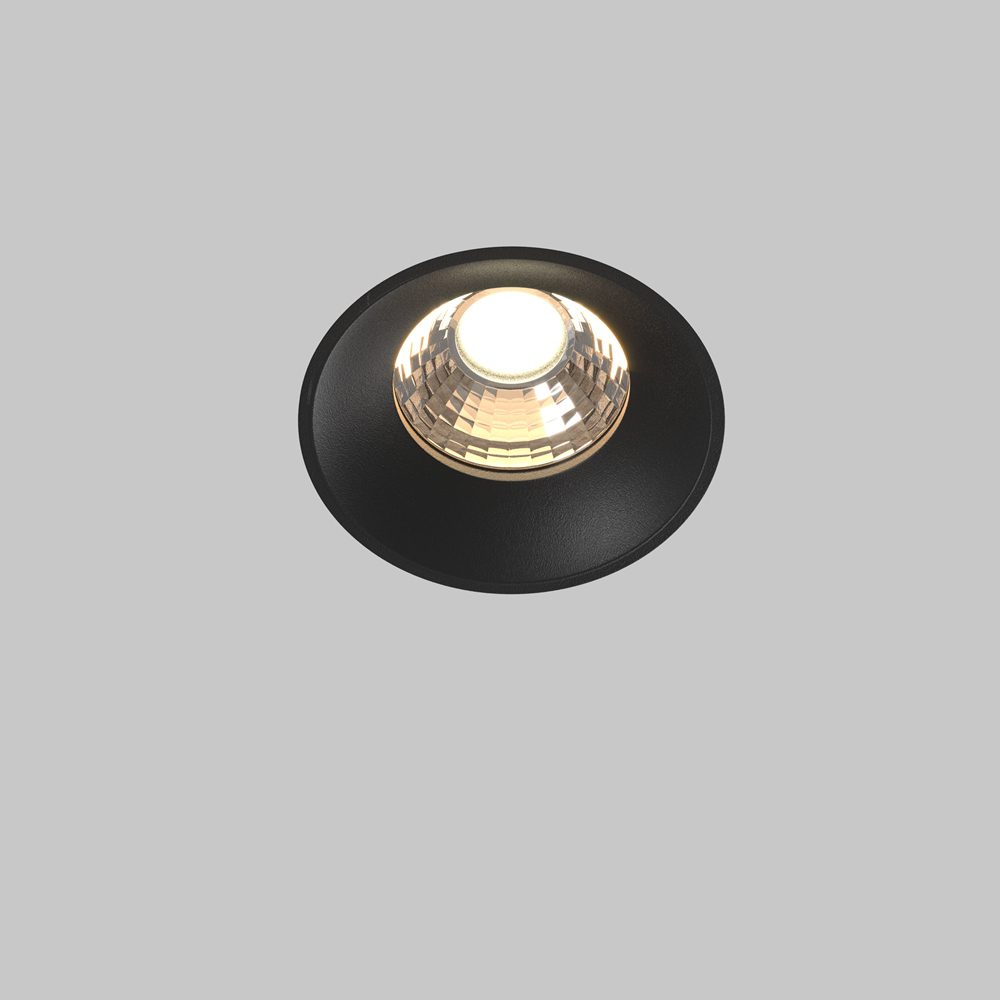Встраиваемый светильник Maytoni Technical Downlight Round DL058-12W3K-TRS-B Встраиваемый светильник Maytoni Technical Downlight Round DL058-12W3K-TRS-B