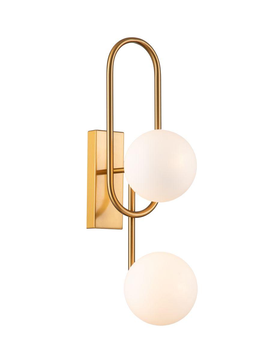 Бра Indigo Opaco 11015/2W Brass V000151 Бра Indigo Opaco 11015/2W Brass V000151