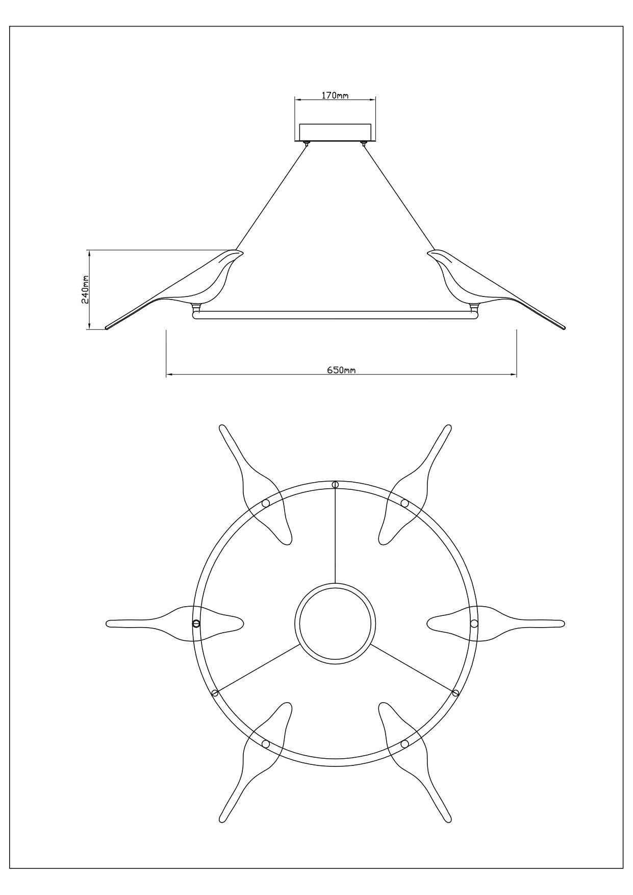 Подвесная люстра Divinare Summer 1188/06 LM-42 Подвесная люстра Divinare Summer 1188/06 LM-42