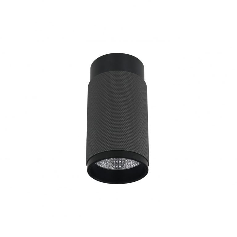 Накладной светильник iLedex Delta 1954-10W-3000K-36 BK+GRP