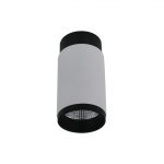 Накладной светильник iLedex Delta 1954-10W-3000K-36 BK+WH