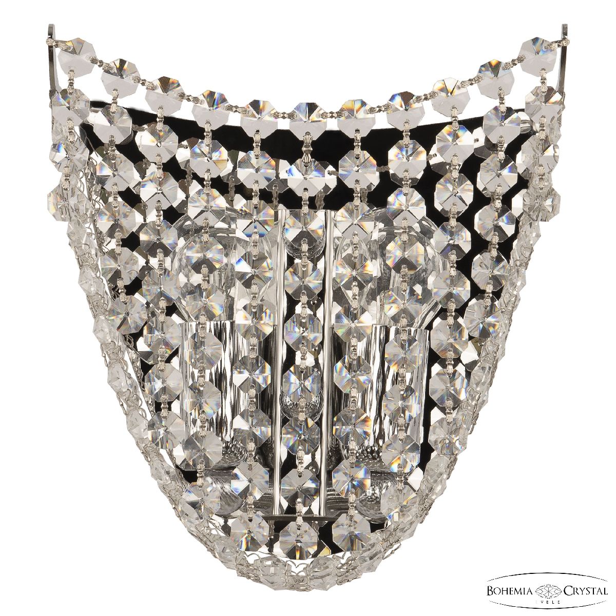 Настенный светильник Bohemia Ivele Crystal 778B/19 Ni Настенный светильник Bohemia Ivele Crystal 778B/19 Ni