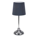Настольная лампа Uniel UML-B309 E14 CHROME/DARK BLUE UL-00012426