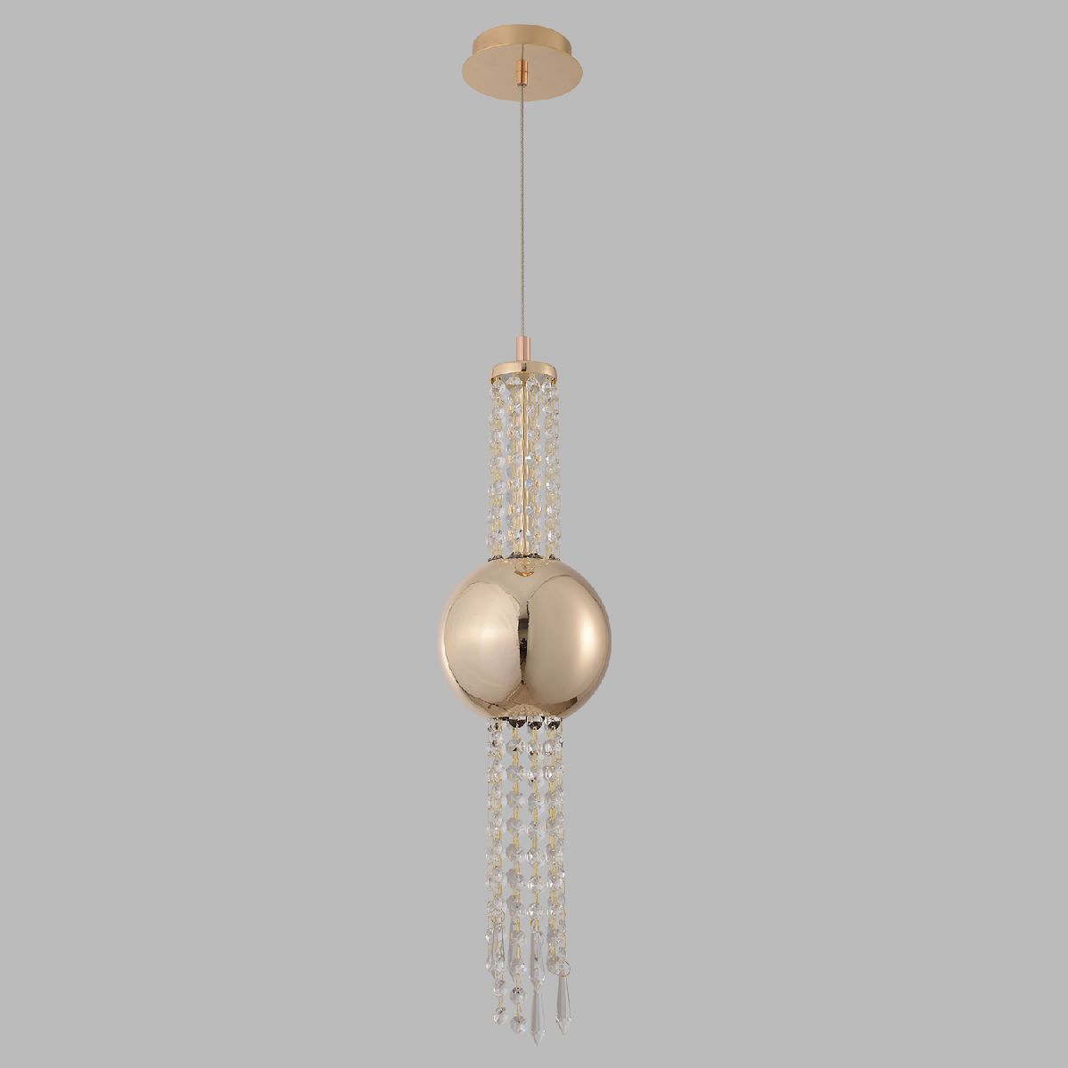 Подвесной светильник Crystal Lux NAVAJO SP3W LED GOLD Подвесной светильник Crystal Lux NAVAJO SP3W LED GOLD