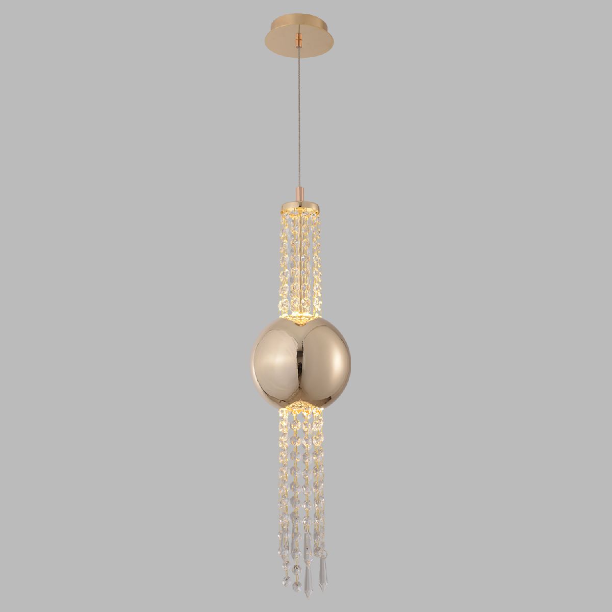 Подвесной светильник Crystal Lux NAVAJO SP3W LED GOLD Подвесной светильник Crystal Lux NAVAJO SP3W LED GOLD