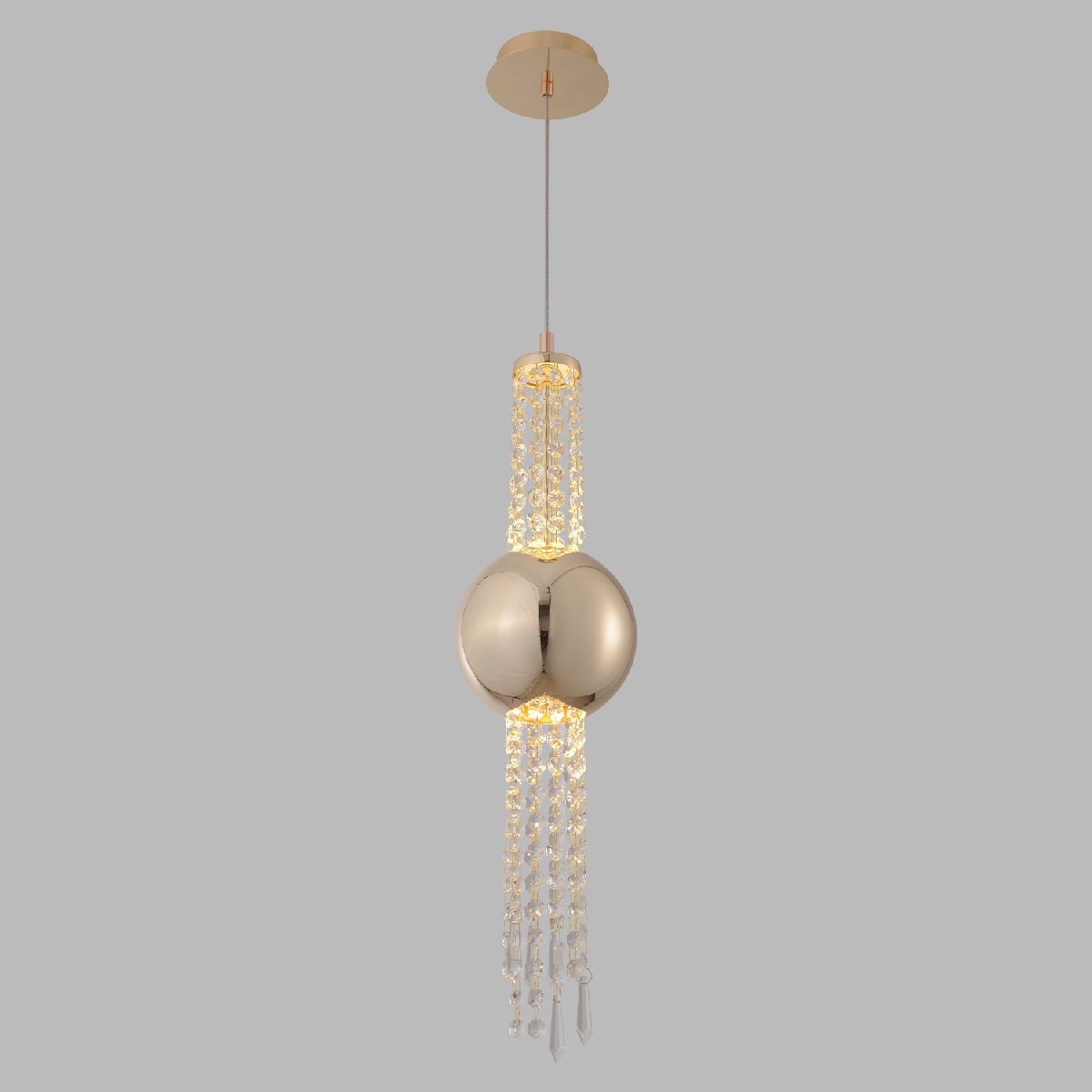 Подвесной светильник Crystal Lux NAVAJO SP3W LED GOLD Подвесной светильник Crystal Lux NAVAJO SP3W LED GOLD