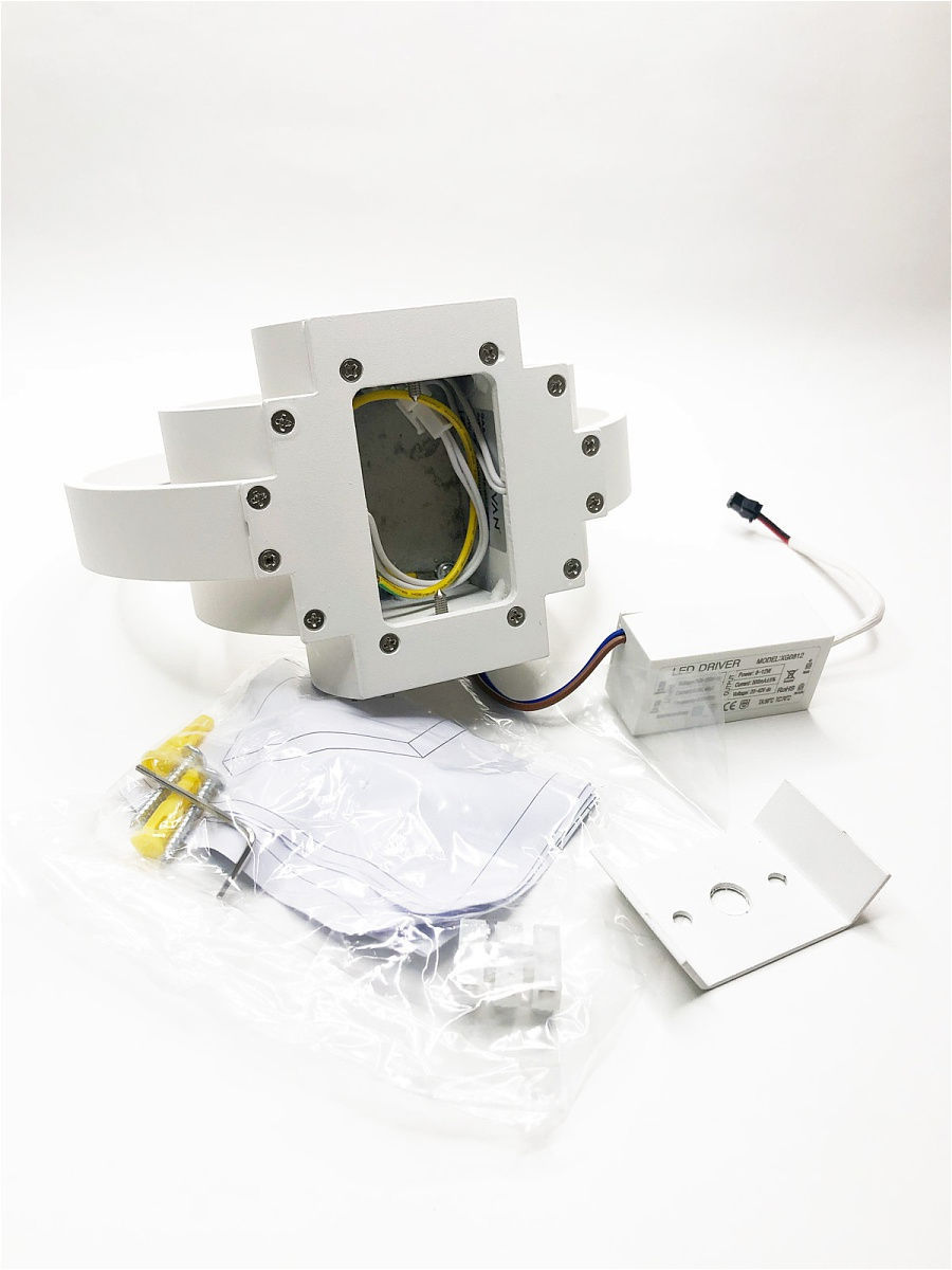 Настенный светильник Elvan GW-5809-10W-WW-Wh Настенный светильник Elvan GW-5809-10W-WW-Wh