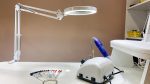 Настольная лампа Uniel TLD-568 White/Led/300Lm/2700-5500K/Dimmer/X5 UL-00007386
