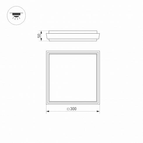 Уличный светильник Arlight Lgd-area 032428 Уличный светильник Arlight Lgd-area 032428