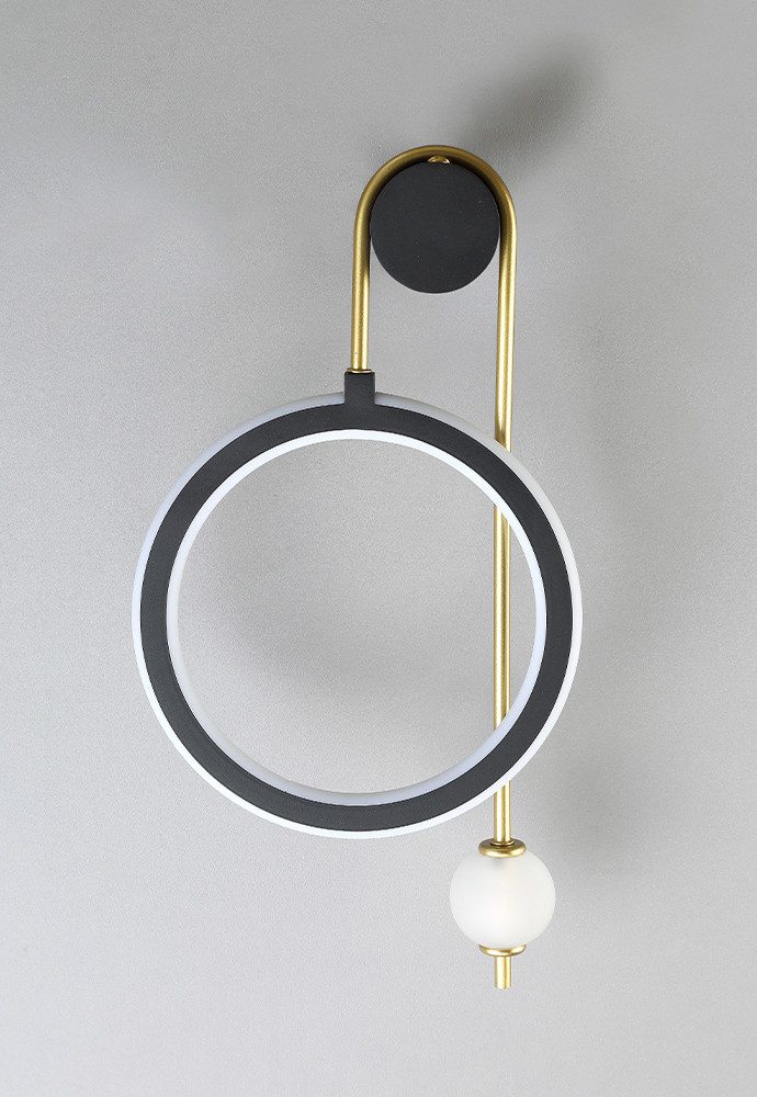 Бра Crystal lux CORIDA AP25W LED BLACK/GOLD Бра Crystal lux CORIDA AP25W LED BLACK/GOLD