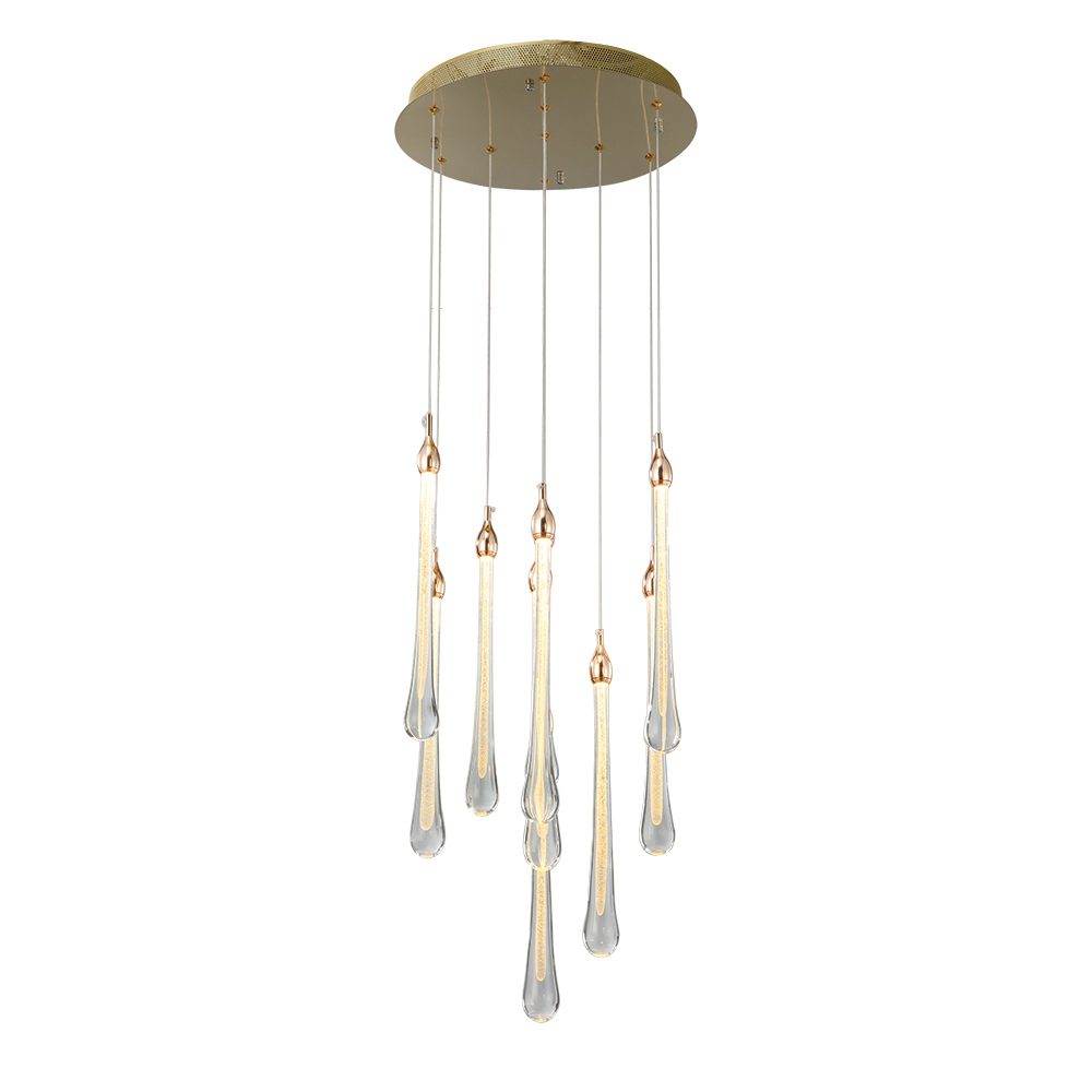 Подвесной светильник Delight Collection Teardrop OM801670-10-G Подвесной светильник Delight Collection Teardrop OM801670-10-G