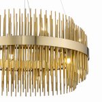 Подвесная люстра Delight Collection 68069 P68082-12 ant. brass
