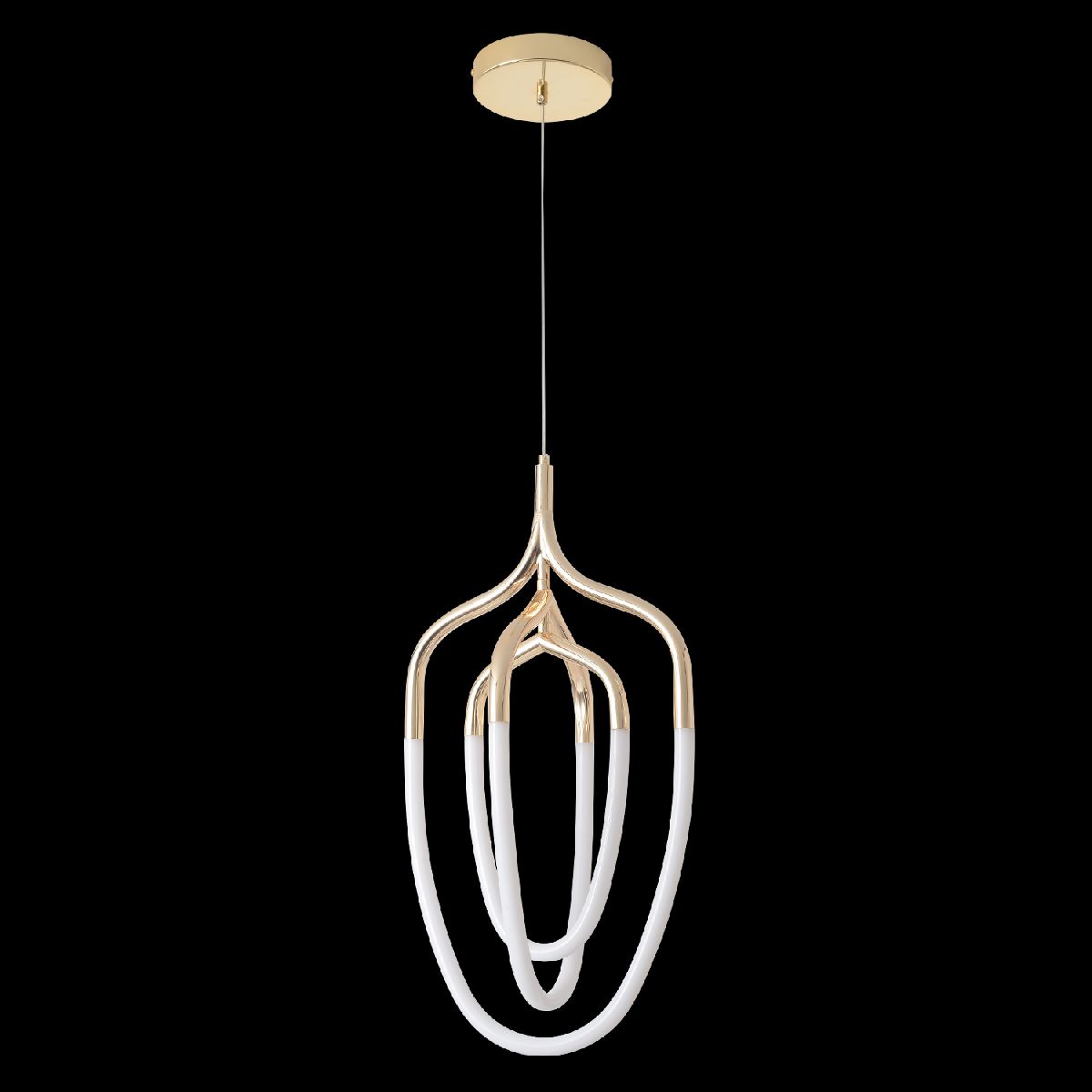 Подвесной светильник Crystal Lux PERA SP50W LED GOLD Подвесной светильник Crystal Lux PERA SP50W LED GOLD