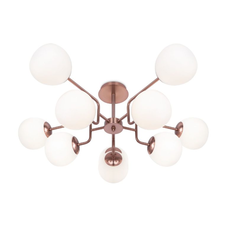 Люстра на штанге Maytoni Erich MOD221PL-10G
