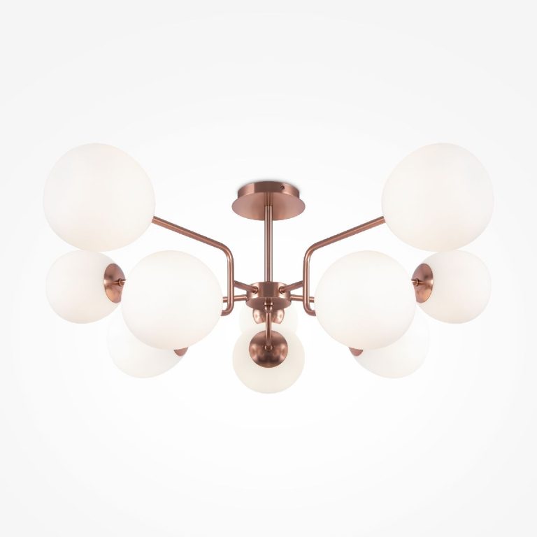 Люстра на штанге Maytoni Erich MOD221PL-10G