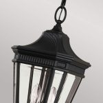 Уличный подвесной светильник Feiss Cotswold lane FE-COTSLN8-M-BK