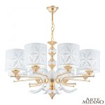 Подвесная люстра Arte Milano Florentia-2097 302097/8 Wh/Gd