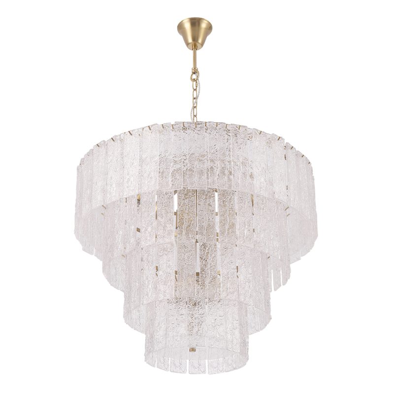 Подвесная люстра Crystal Lux RICARDO SP14 BRASS Подвесная люстра Crystal Lux RICARDO SP14 BRASS