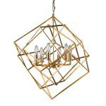 Подвесная люстра Delight Collection Matrix KM0282P-6 brass