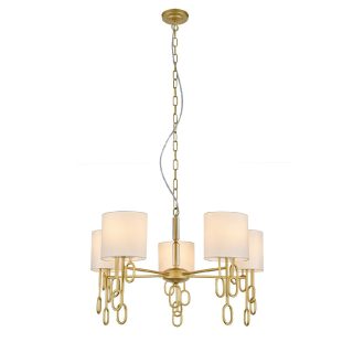 Подвесная люстра Indigo Amali 13026/5P Gold V000479