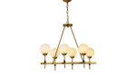 Подвесная люстра Lumina Deco Aldono LDP 7004-6 MD+BK