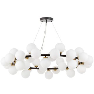 Подвесная люстра Lumina Deco Marsiada LDP 6033-40 BK+MD