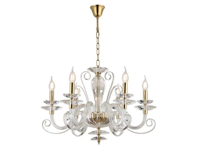 Подвесная люстра Newport Annabelle 8576/C gold polished М0070810